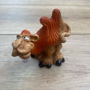 Rare* Vintage Bill Vernon Shade‎ Tree Creations Camel figurine